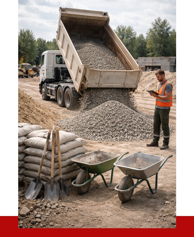 Доставка нерудных материалов в грозном от 1231 руб. | ПРОНЕРУДГрз