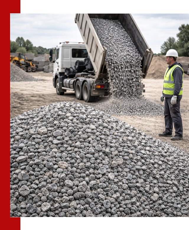 Доставка и продажа гранитного щебня фракции 5-20 в грозном