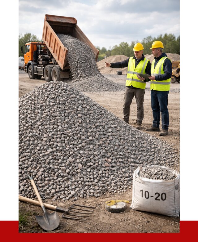 Гранитный щебень фракция 10-20 в грозном от 4310 руб.|ПРОНЕРУДГрз