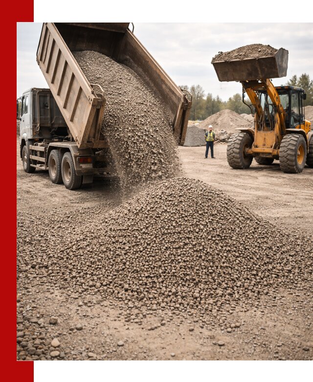 Гравийный щебень фракция 3–10 с доставкой в грозном