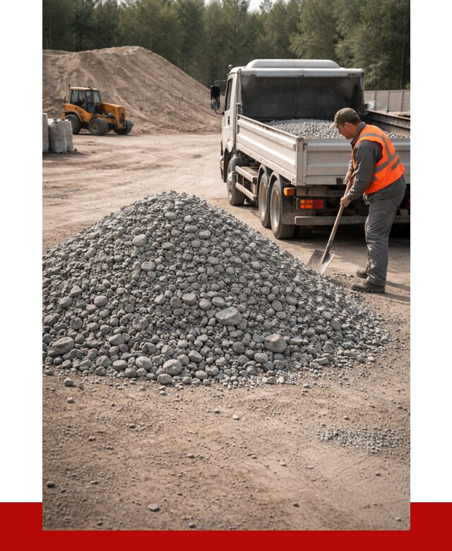 Гравийный щебень фракция 5-10 в грозном от 2257 р. | ПРОНЕРУДГрз