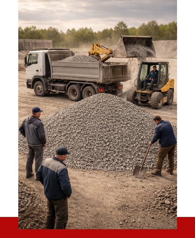 Гравийный щебень фракция 5-20 в грозном от 2463 р. ПРОНЕРУДГрз