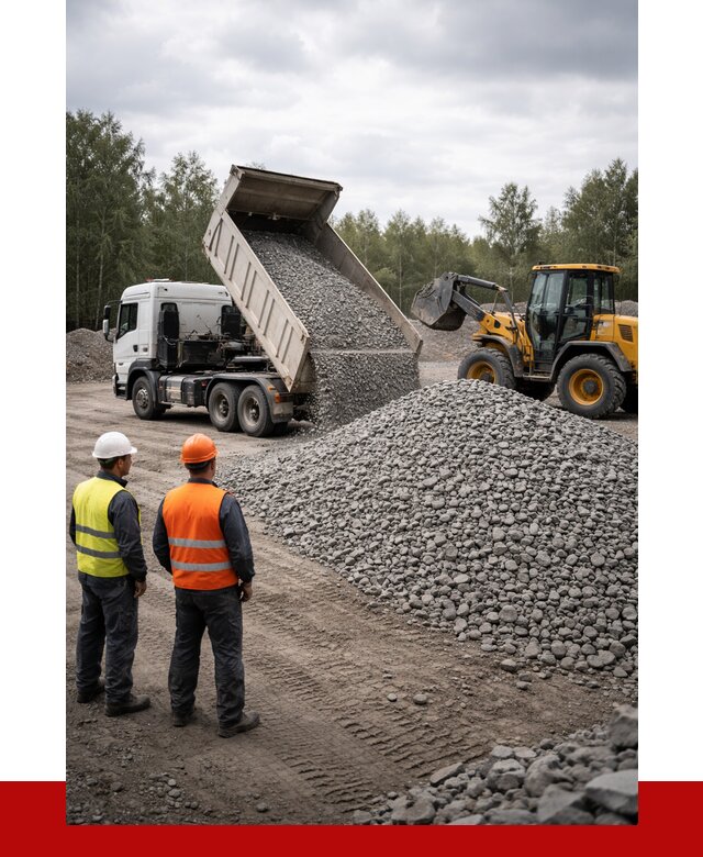 Гравийный щебень фракция 40-70 в грозном от 9748р | ПРОНЕРУДГрз