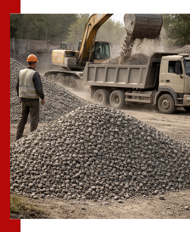 Шлаковый щебень фракция 5-20 с доставкой в грозном