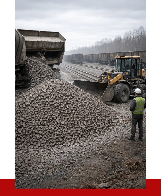 Купить железнодорожный щебень в грозном от 2873 р. | ПРОНЕРУДГрз