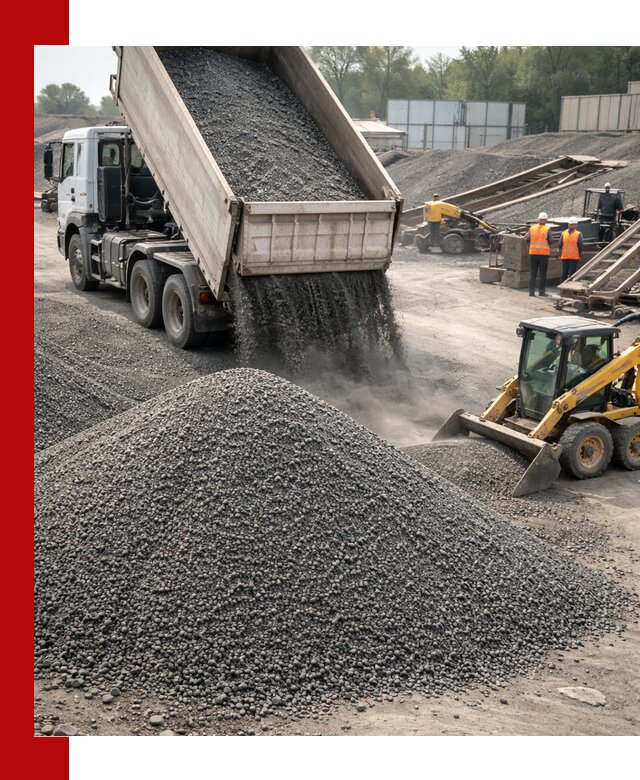 Вторичный щебень фракция 0–5 с доставкой в грозном