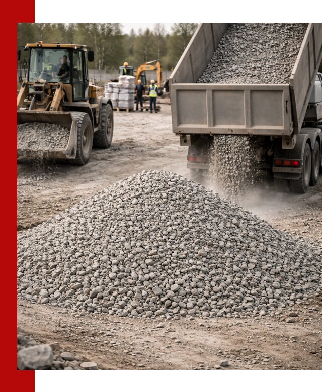 Вторичный щебень фракции 5-20 в грозном — доставка и продажа крупнотоннажно