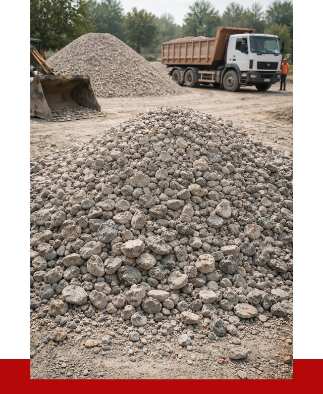 Вторичный щебень фракция 20-40 в грозном от 2257 р ПРОНЕРУДГрз