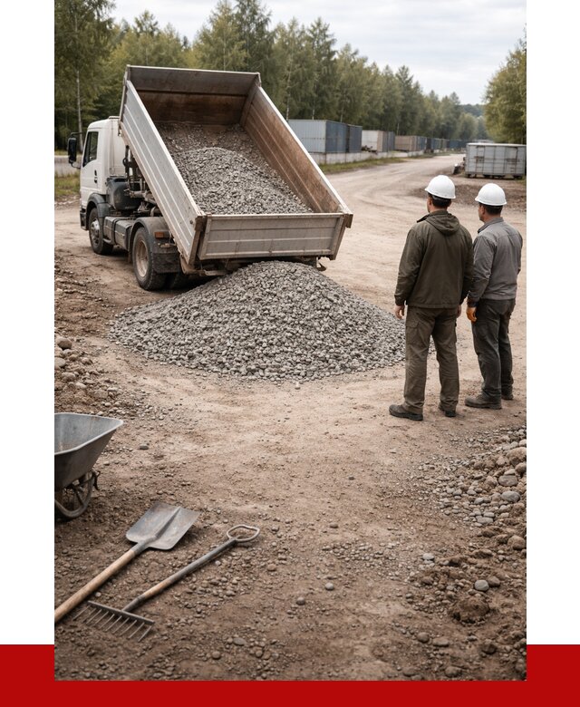 Бетонный щебень фракция 5-20 в грозном от 3284 р., ПРОНЕРУДГрз