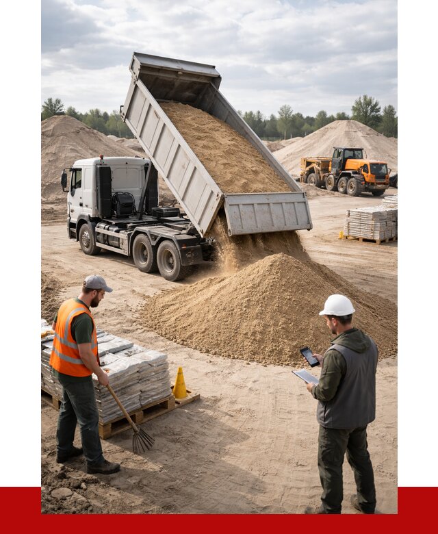 Карьерный песок с доставкой в грозном от 3694 р. ПРОНЕРУДГрз