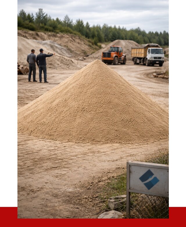Карьерный песок навалом в грозном от 1847 р. | ПРОНЕРУДГрз