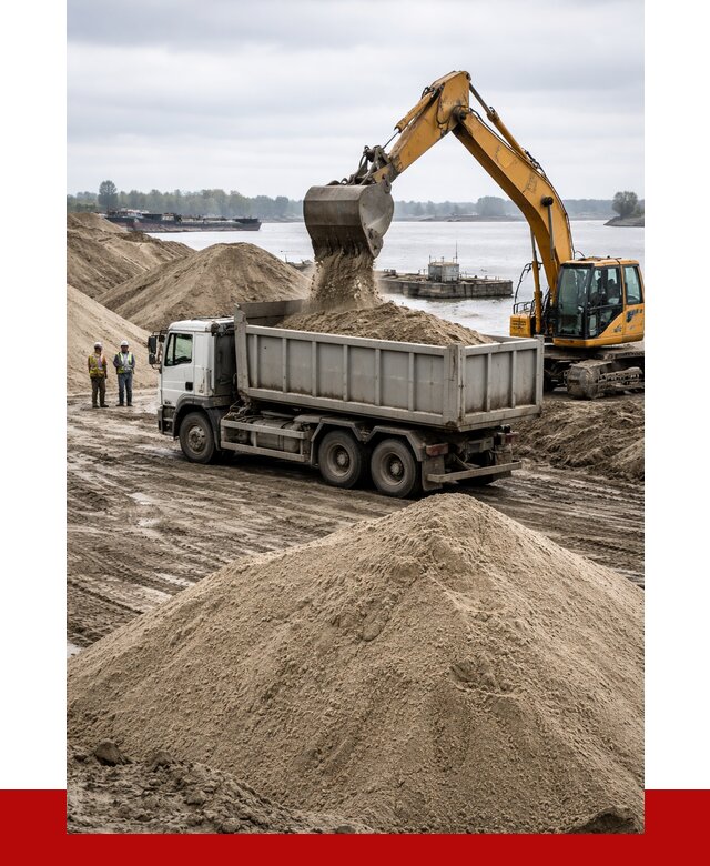 Купить речной песок навалом в грозном от 1847 р., ПРОНЕРУДГрз