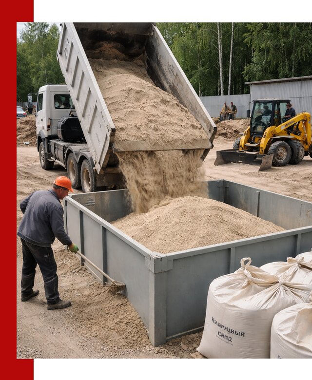 Кварцевый песок для фильтра в грозном — доставка и качество