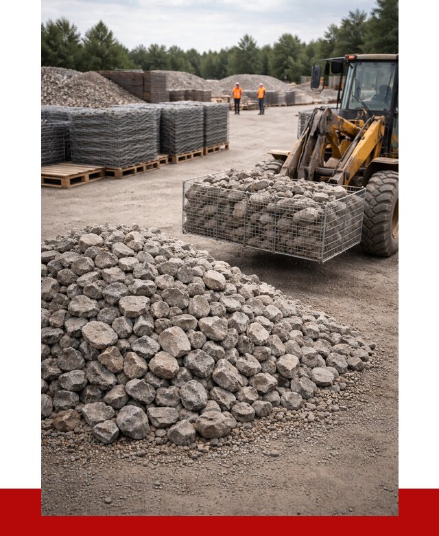 Камень для габионов фракция 70-150 в грозном от 4310 р. | ПРОНЕРУДГрз