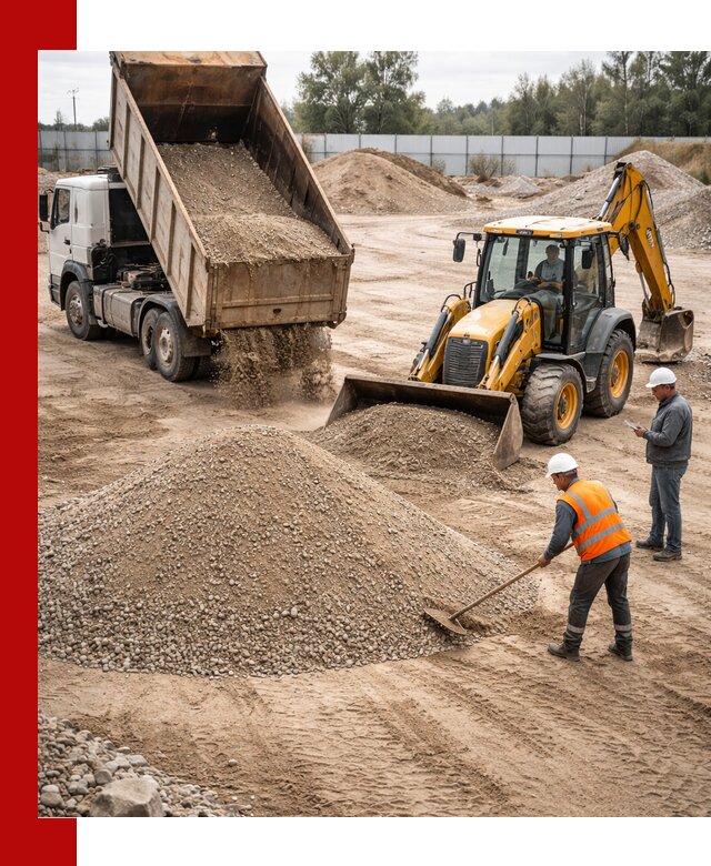 Поставка и доставка ПГС С4 в мешках и самосвалах в грозном