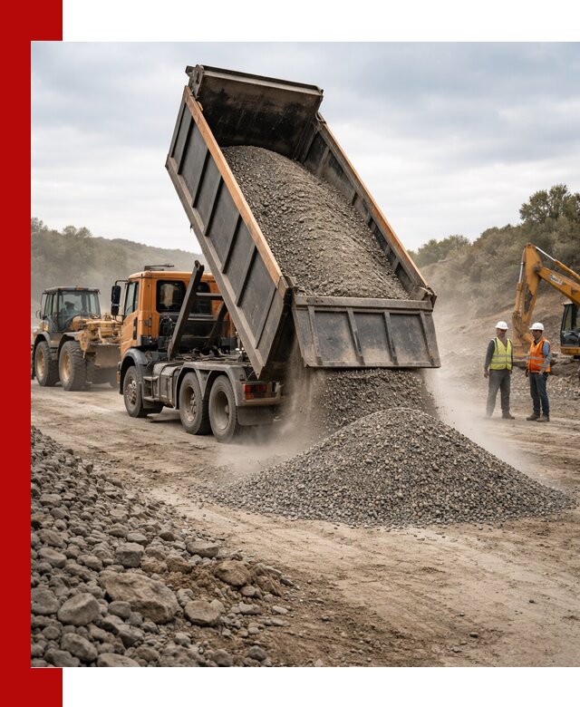 Щебёночно-песчаная смесь ЩПС С1 с доставкой в грозном