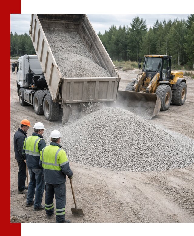 Известняковый отсев 0-5 доставка в грозном быстро и выгодно