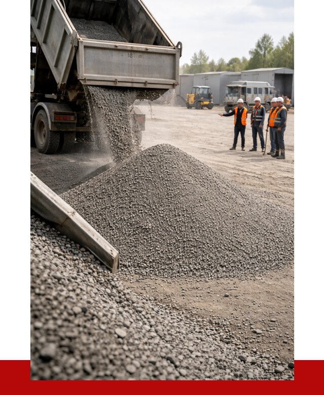 Гравийный отсев 0-5 в грозном от 1231 р. с доставкой | ПРОНЕРУДГрз