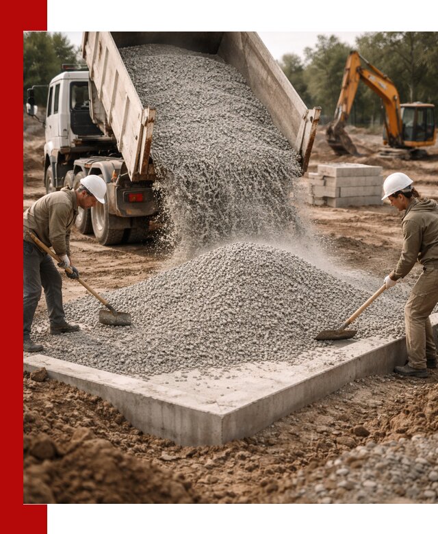 Доставка и продажа отсева для бетона в грозном