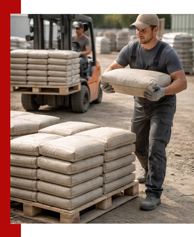 Доставка цемента в мешках оптом и в розницу в грозном