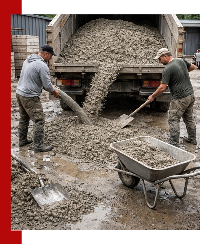 Цементно-песчаная смесь М150 доставка в грозном