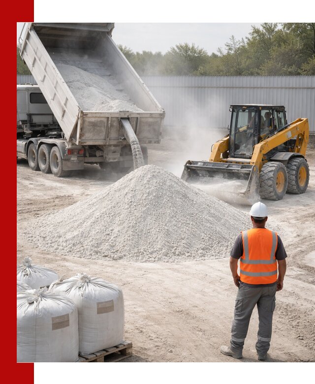 Доставка и продажа известняковой муки в грозном