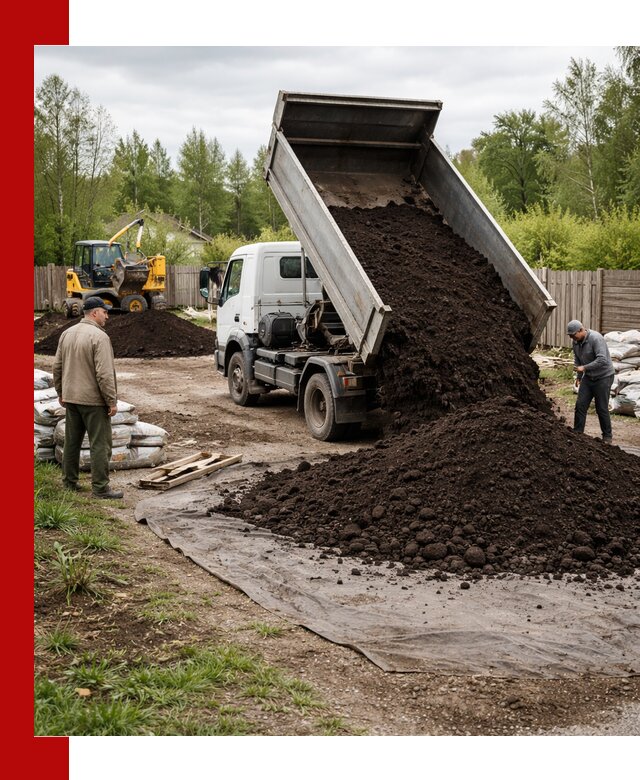 Доставка качественного почвогрунта в грозном оптом и в розницу