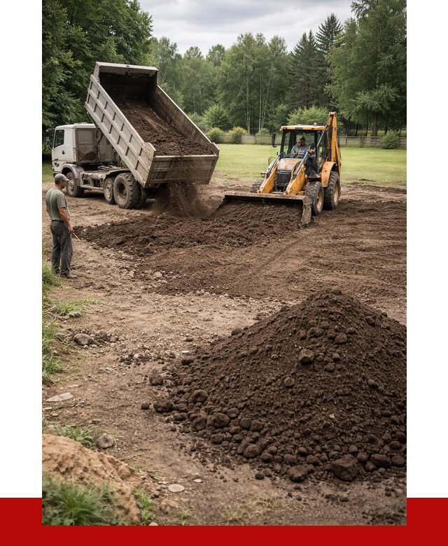 Грунт для выравнивания участка в грозном от 1231 р. | ПРОНЕРУДГрз