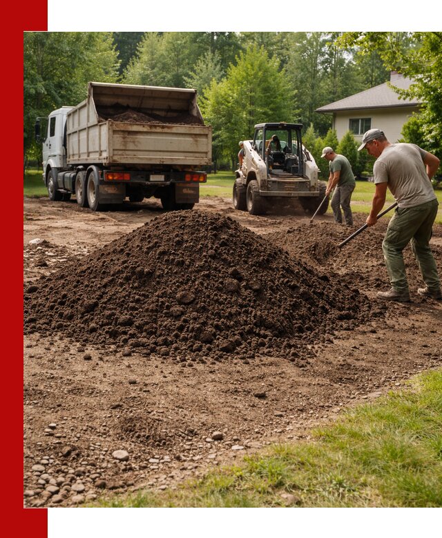 Доставка и укладка грунта для газона в грозном
