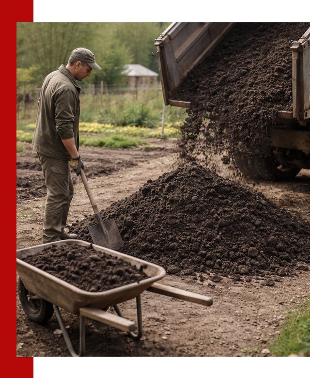 Доставка качественной земли для огорода в грозном