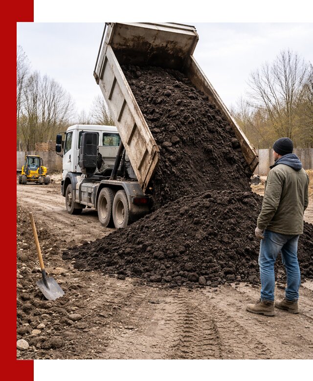 Доставка чернозема навалом в грозном быстро и выгодно