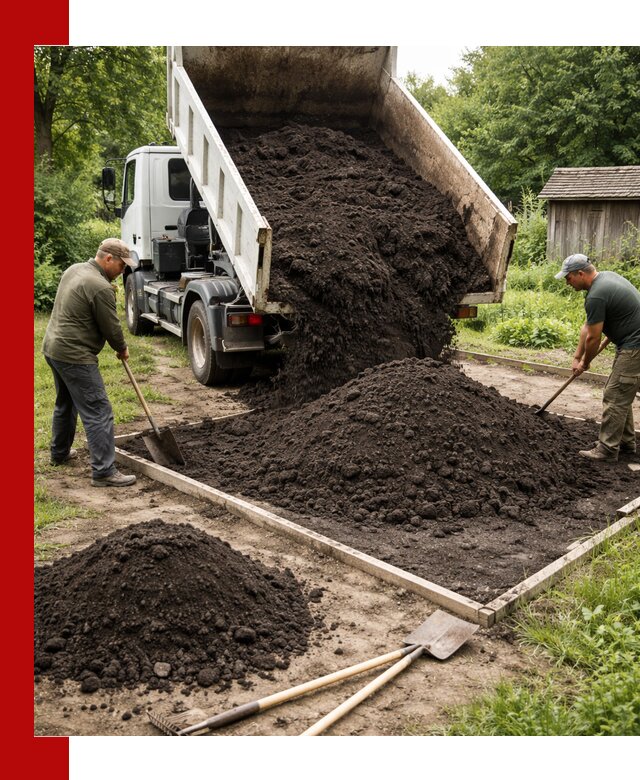 Купить чистый чернозем для огорода с доставкой в грозном