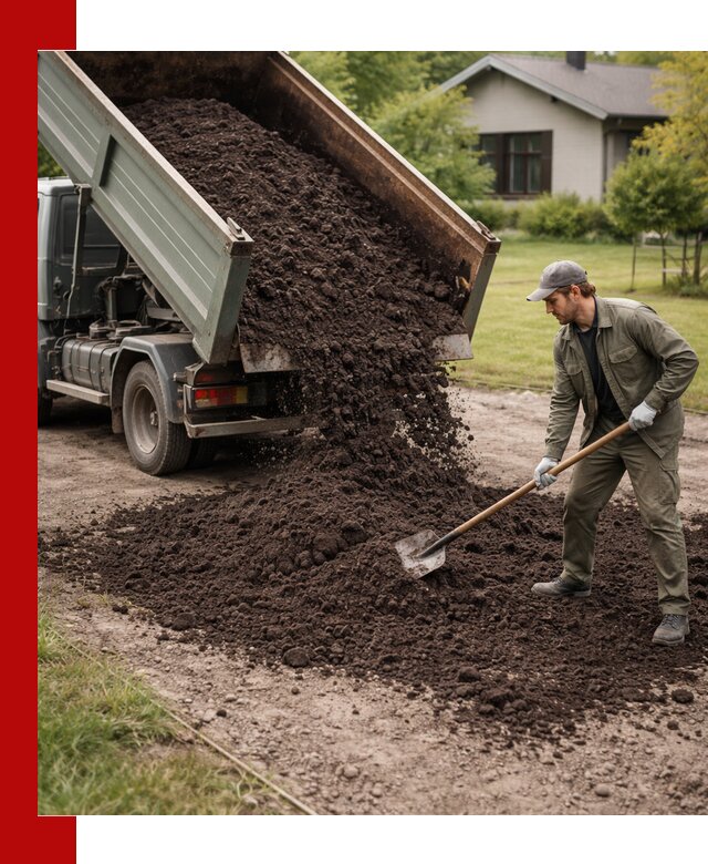 Чернозем для газона с доставкой в грозном быстро и качественно