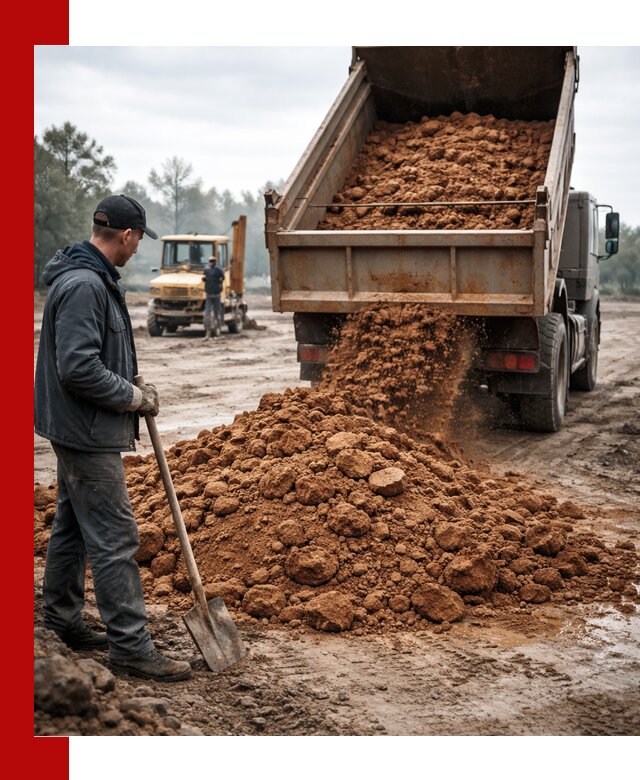 Глина для засыпки в грозном с доставкой самосвалами