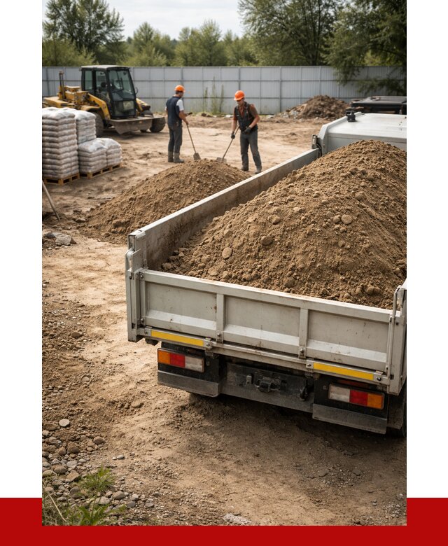 Супесь с доставкой в грозном от 2514 р. за куб | ПРОНЕРУДГрз