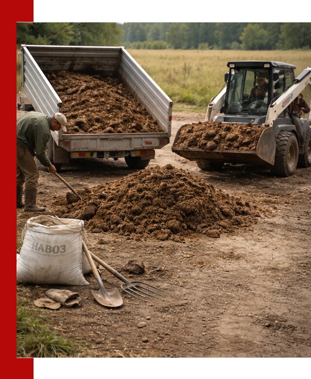 Доставка конского навоза в грозном с разгрузкой и доставкой на объект