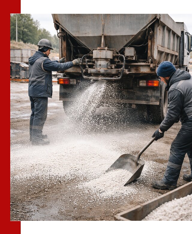 Доставка и продажа хлористого кальция в грозном