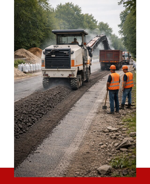 Фрезерованный асфальт в грозном от 2257 р./куб. | ПРОНЕРУДГрз