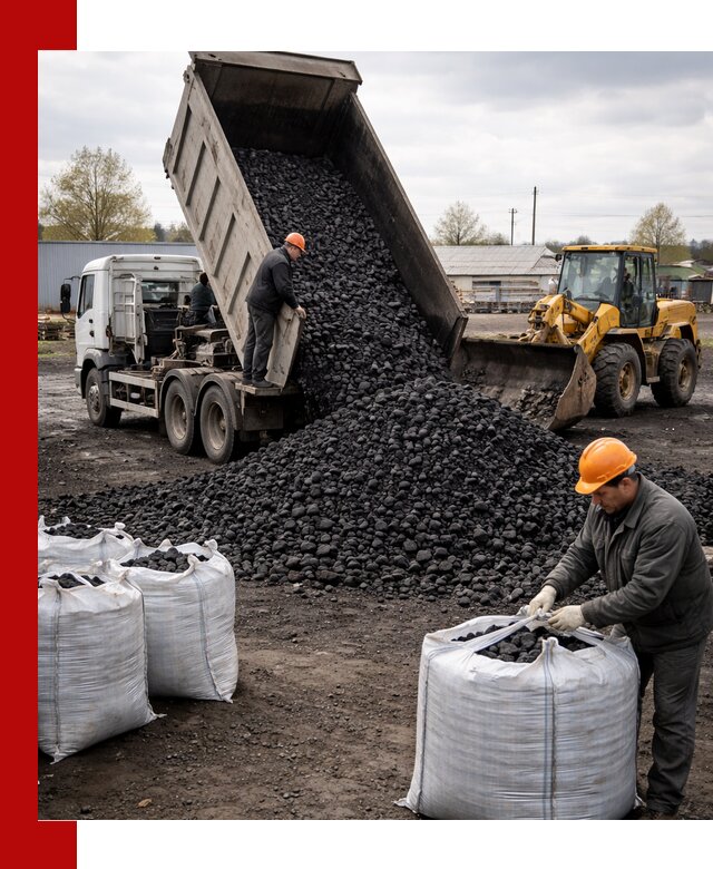 Доставка каменного угля в грозном оптом и в розницу