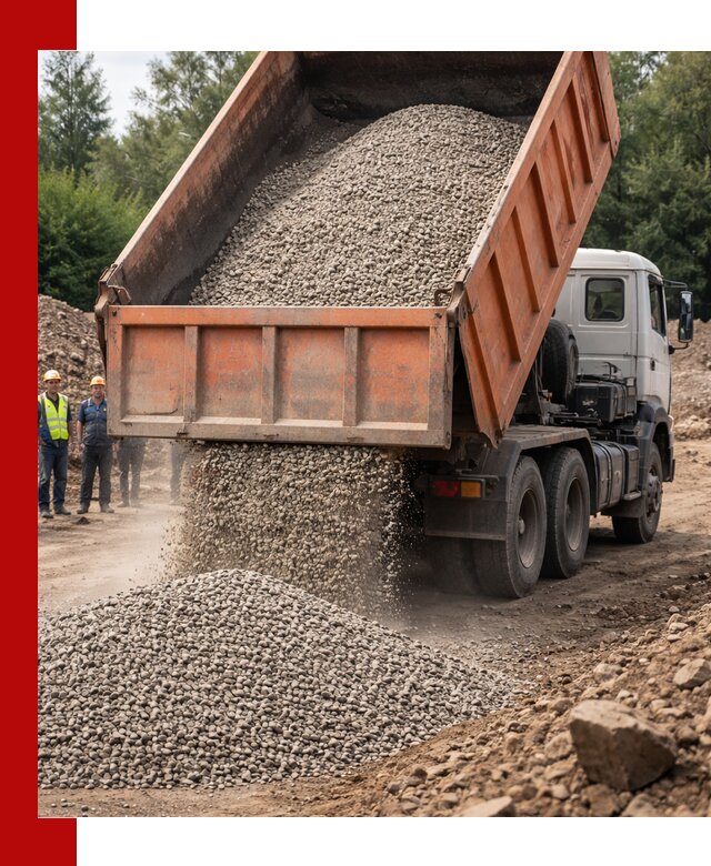 Доставка сыпучих материалов самосвалом в грозном быстро и надежно