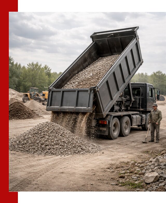 Доставка самосвалом 30 м3 по выгодным ценам в грозном