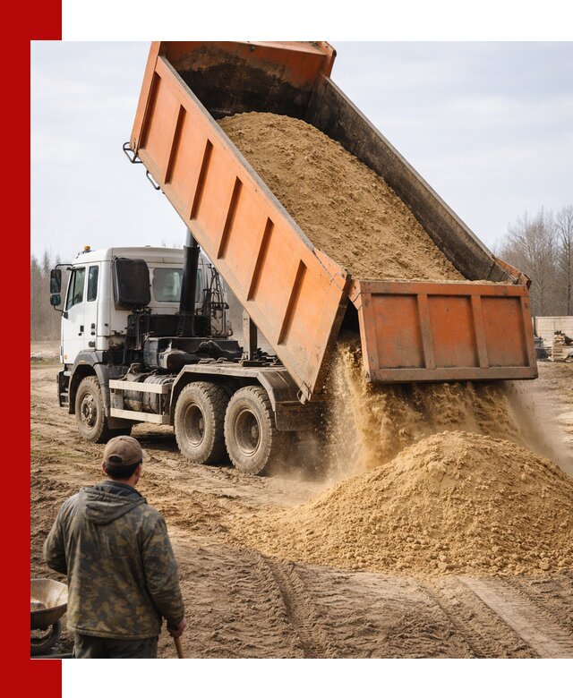 Аренда самосвала 20 тонн для перевозки грузов в грозном