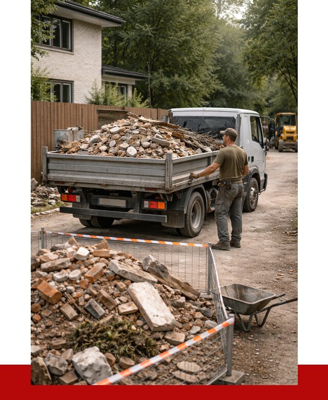 Вывоз строительного мусора с погрузкой в грозном от 7696 р | ПРОНЕРУДГрз