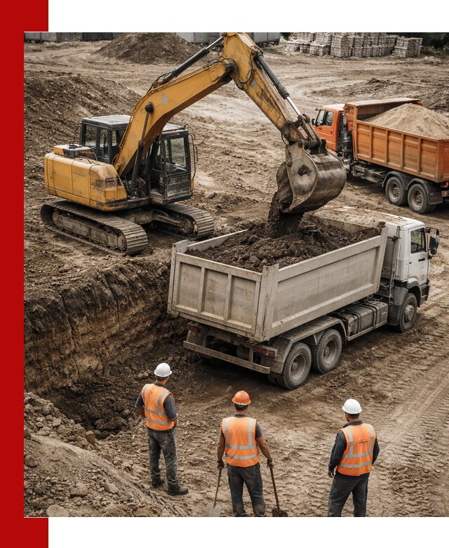 Разработка грунта для строительства и благоустройства в грозном