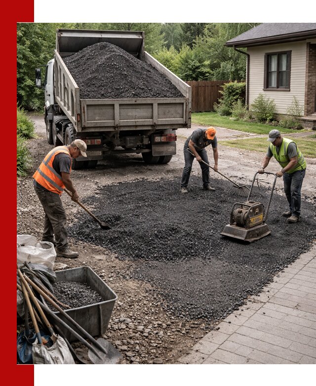 Асфальтовая крошка для двора с доставкой в грозном